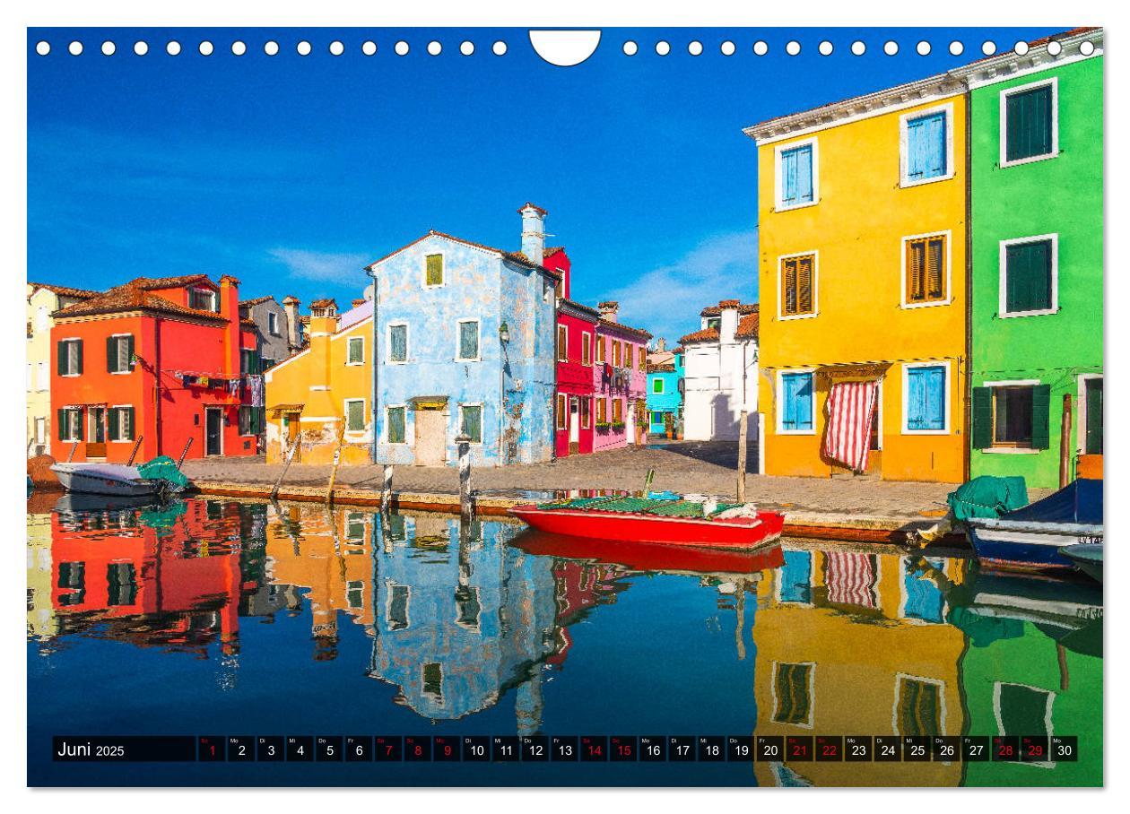 Bild: 9783435134670 | Burano - Die Insel der bunten Häuser (Wandkalender 2025 DIN A4...