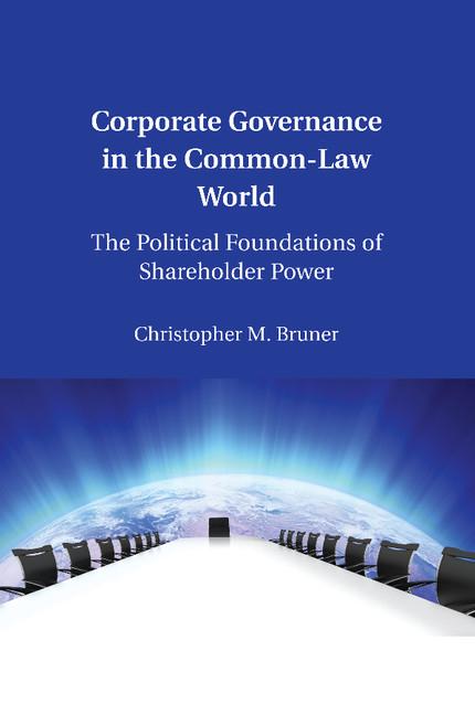 Cover: 9781107459434 | Corporate Governance in the Common-Law World | Christopher M. Bruner