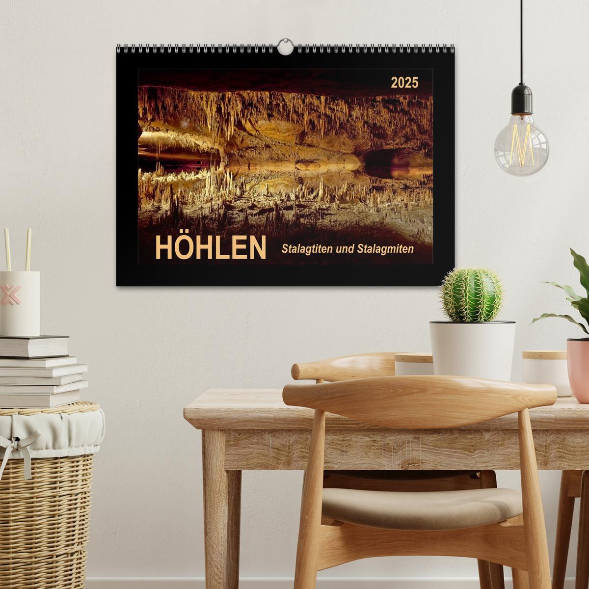 Bild: 9783435596485 | Höhlen, Stalaktiten und Stalagmiten (Wandkalender 2025 DIN A3...