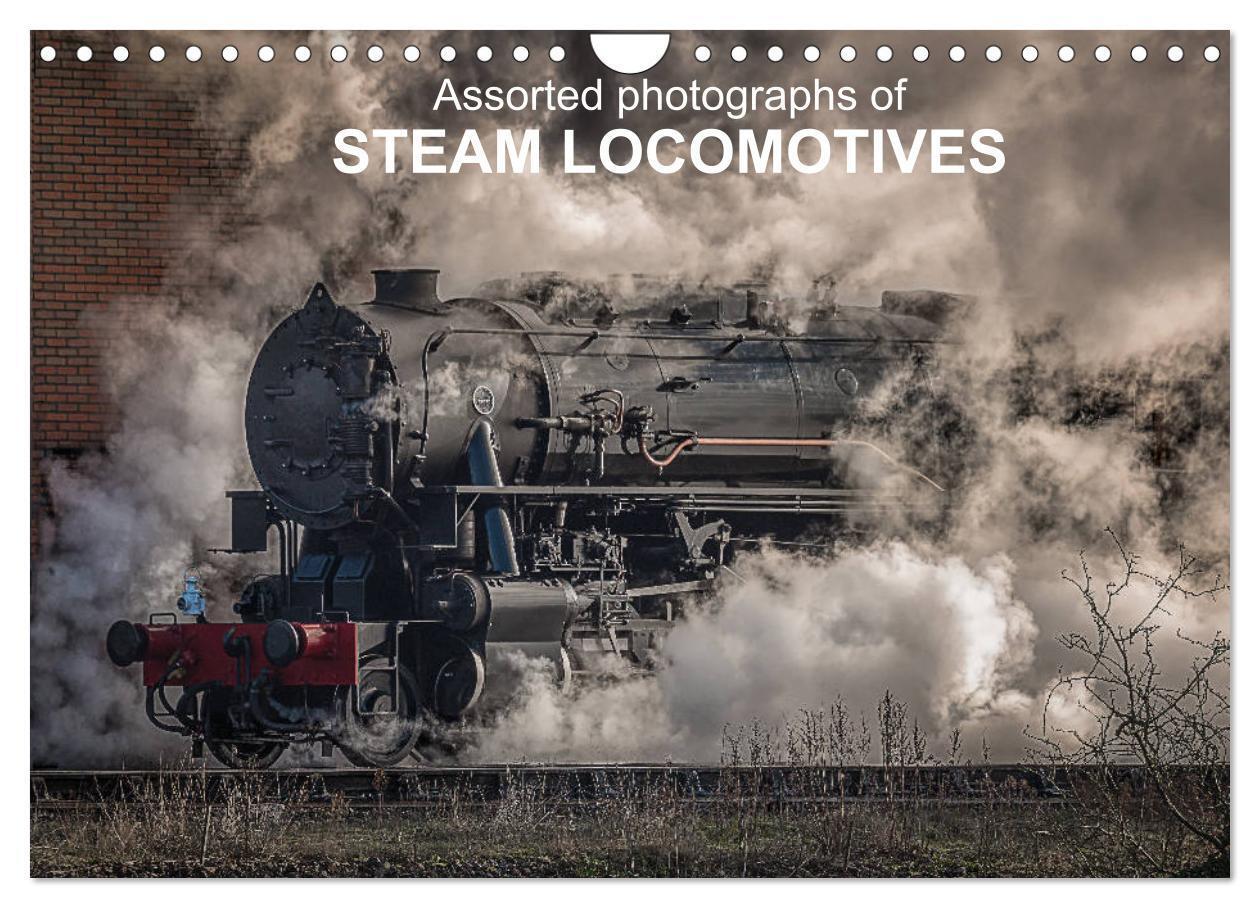 Cover: 9781325977055 | Assorted photographs of STEAM LOCOMOTIVES (Wall Calendar 2025 DIN...