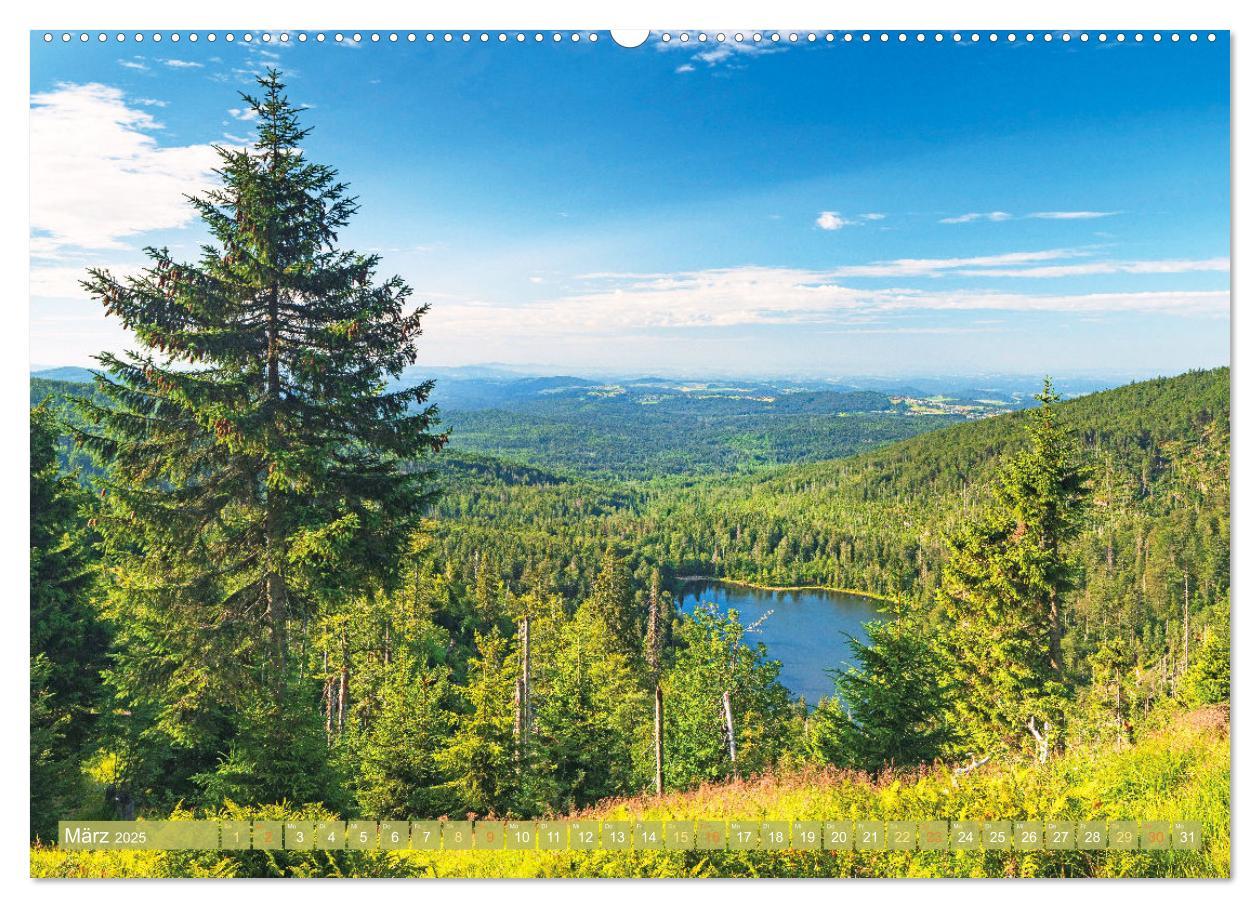 Bild: 9783435468850 | Arber, Rachel und Lusen: Der Hintere Bayerische Wald (Wandkalender...