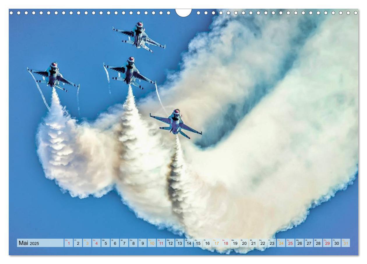 Bild: 9783435596126 | Flugschau - frei sein (Wandkalender 2025 DIN A3 quer), CALVENDO...