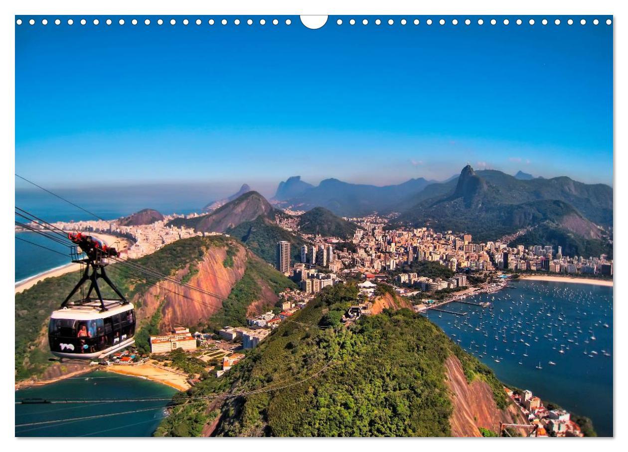 Bild: 9783435460502 | Rio de Janeiro, Stadt des Sonnenscheins (Wandkalender 2025 DIN A3...