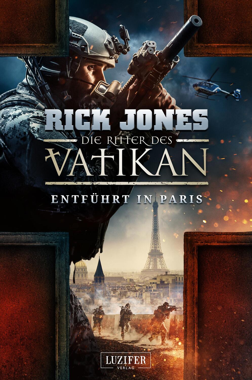 Cover: 9783958354500 | ENTFÜHRT IN PARIS (Die Ritter des Vatikan 5) | Rick Jones | Buch