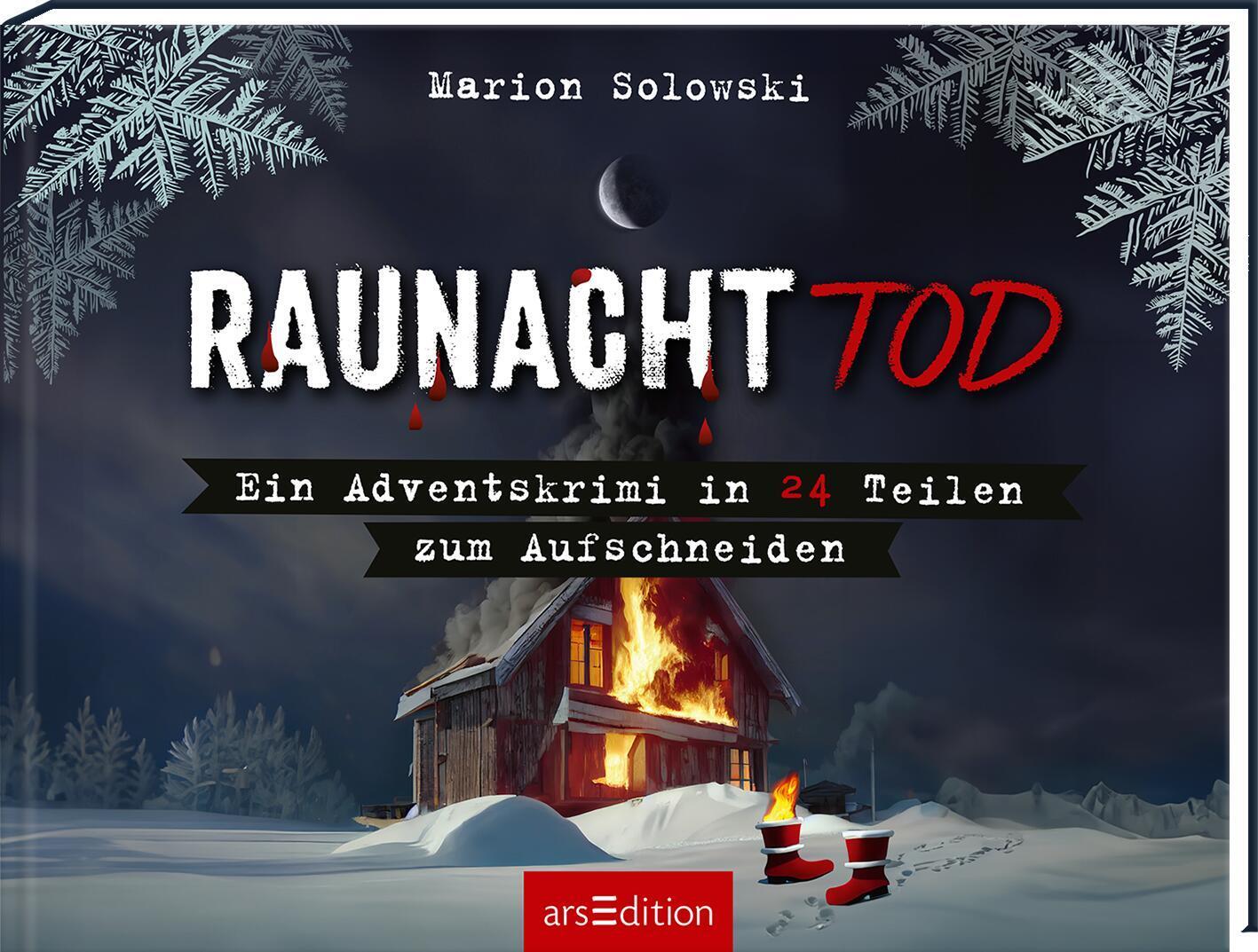 Cover: 9783845857312 | Raunachttod | Ein Adventskrimi in 24 Teilen zum Aufschneiden | Buch