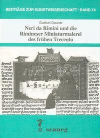 Cover: 9783892350743 | Neri da Rimini und die Rimineser - Miniaturmalerei des frühen Trecento