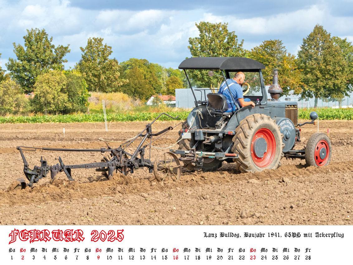 Bild: 9783948794712 | Faszination Schlepper Kalender 2025 | Alte Traktoren im Einsatz | 2025