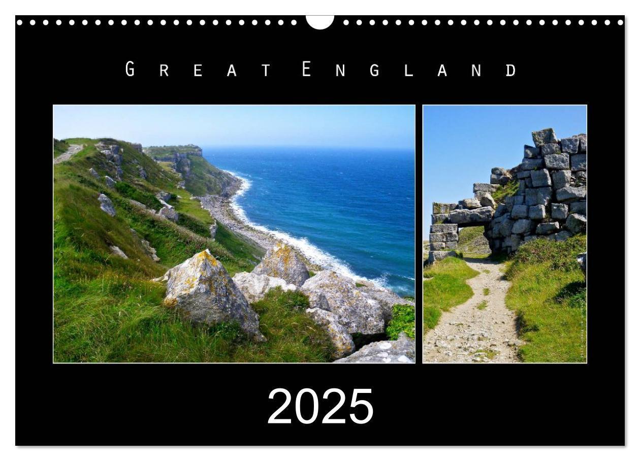 Cover: 9783435818181 | Great England 2025 (Wandkalender 2025 DIN A3 quer), CALVENDO...