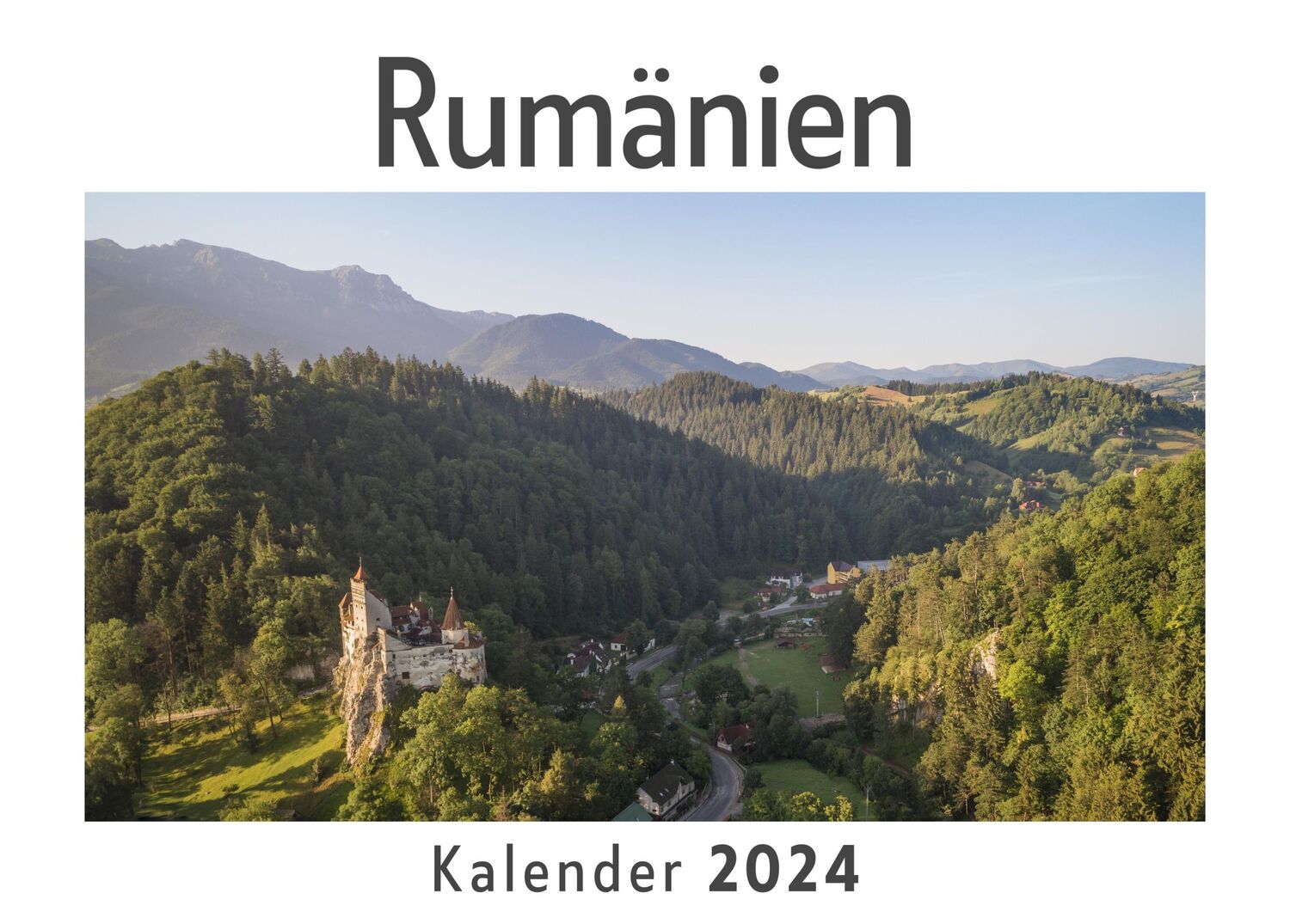 Cover: 9783750541849 | Rumänien (Wandkalender 2024, Kalender DIN A4 quer, Monatskalender...