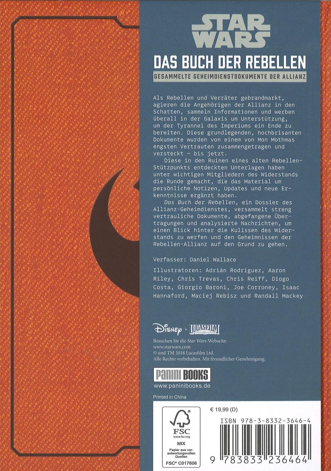Bild: 9783833236464 | Star Wars: Das Buch der Rebellen | Daniel Wallace | Buch | 176 S.