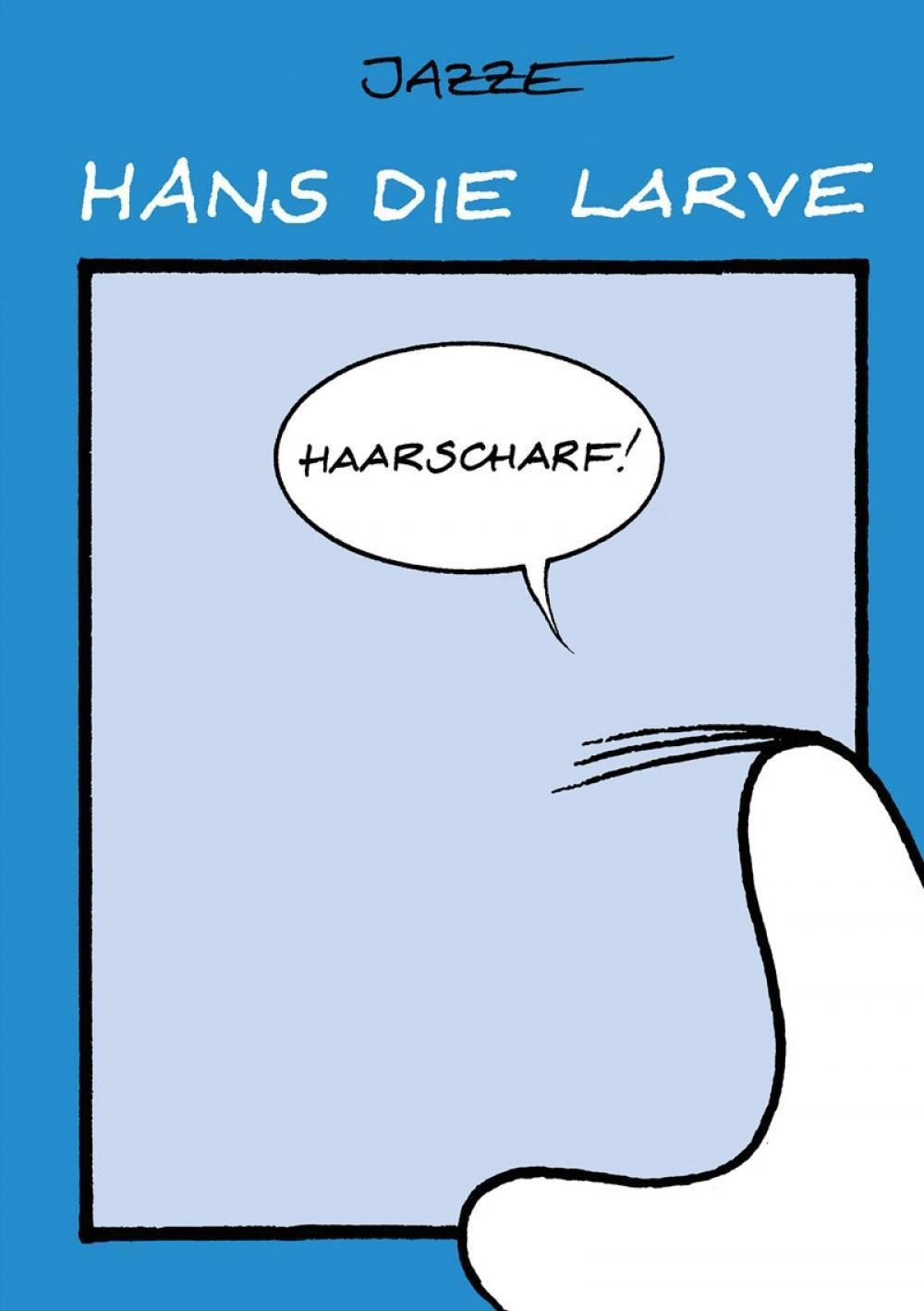 Cover: 9783946649243 | Hans die Larve 2 | Haarscharf! | Robert Niederle | Taschenbuch | 64 S.