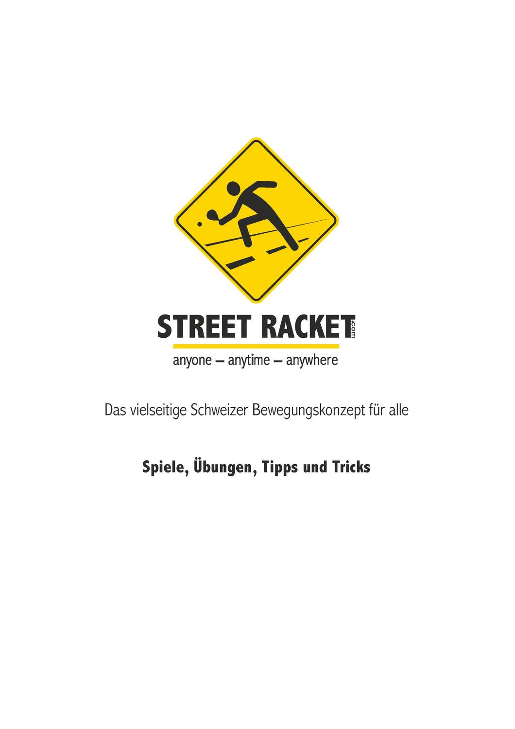 Cover: 9783748209553 | Street Racket: Spiele, Übungen, Tipps und Tricks | Marcel Straub