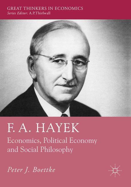Cover: 9781349681754 | F. A. Hayek | Economics, Political Economy and Social Philosophy