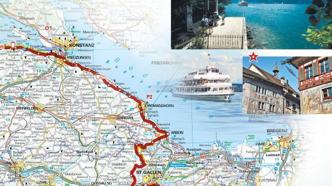 Bild: 9783828308329 | Grand Tour of Switzerland 1 : 275 000 Touring Map | Taschenbuch | 2015