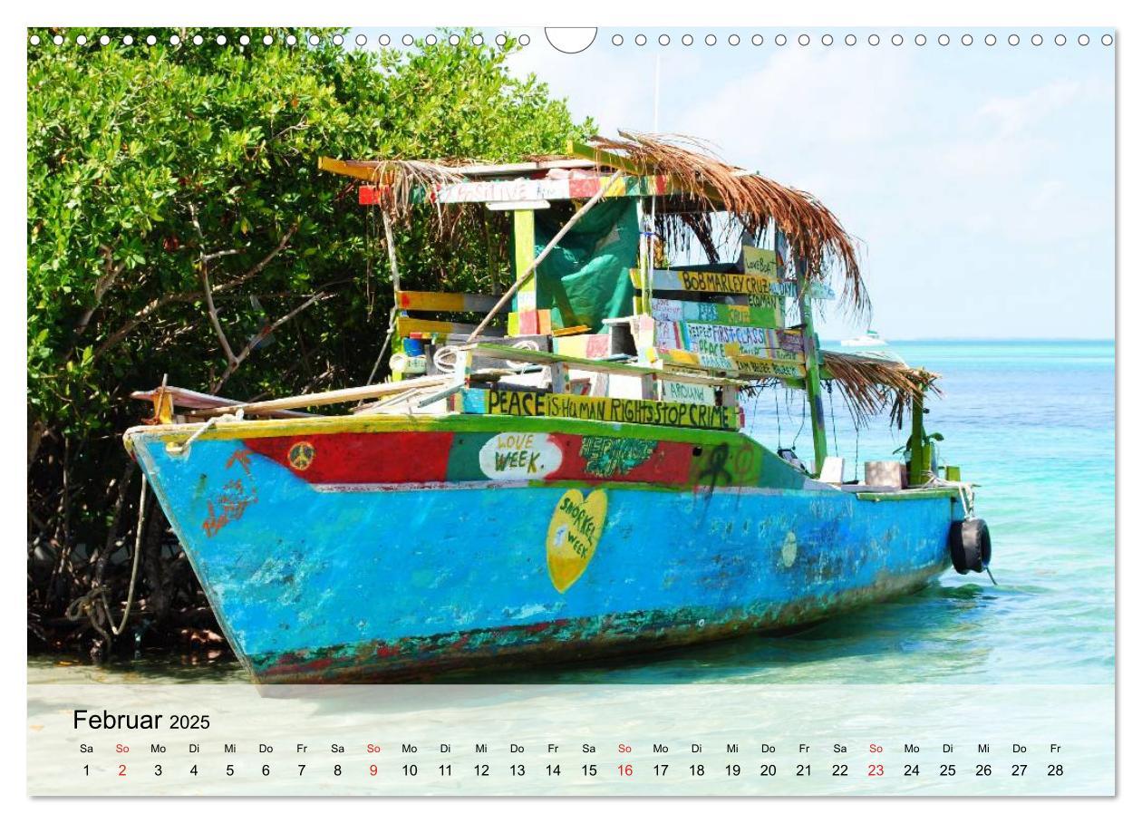 Bild: 9783435584772 | Belize. Karibik-Perle Caye Caulker (Wandkalender 2025 DIN A3 quer),...