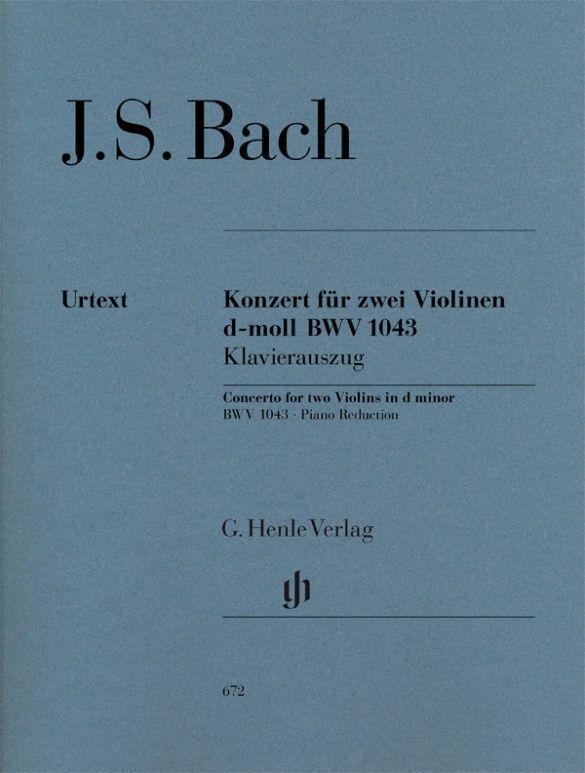 Cover: 9790201806723 | Konzert für 2 Violinen und Orchester d-moll BWV 1043 | Bach | Buch