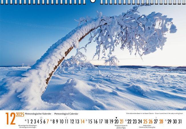 Bild: 9783443011796 | Meteorologischer Kalender 2025 Meteorological Calendar | Gesellschaft