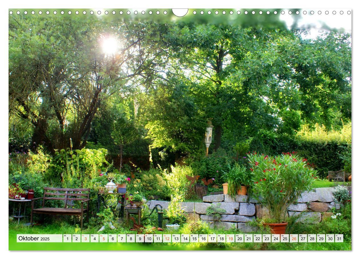 Bild: 9783435686933 | Momente im Garten (Wandkalender 2025 DIN A3 quer), CALVENDO...