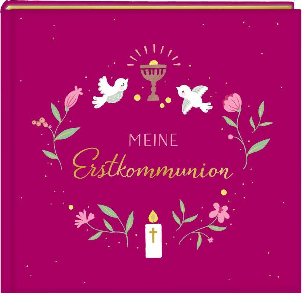 Cover: 4050003717593 | Eintragalbum - Meine Erstkommunion (beerenfarben) | Buch | 48 S.