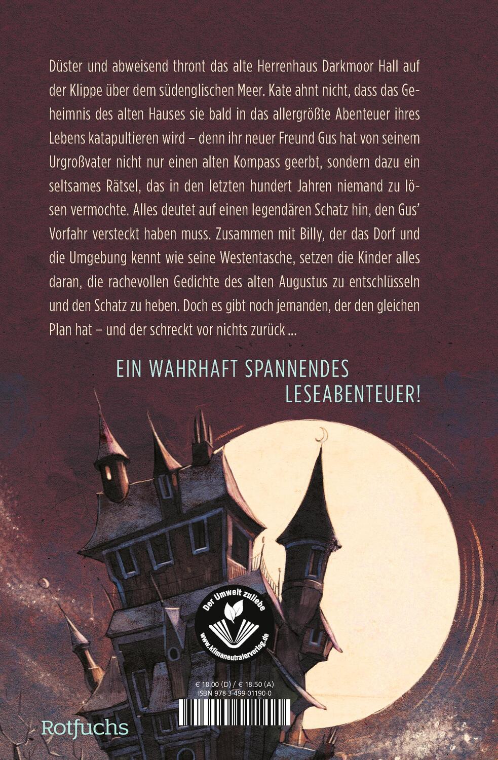 Rückseite: 9783499011900 | Das Geheimnis von Darkmoor Hall | Nina Scheweling | Buch | Deutsch