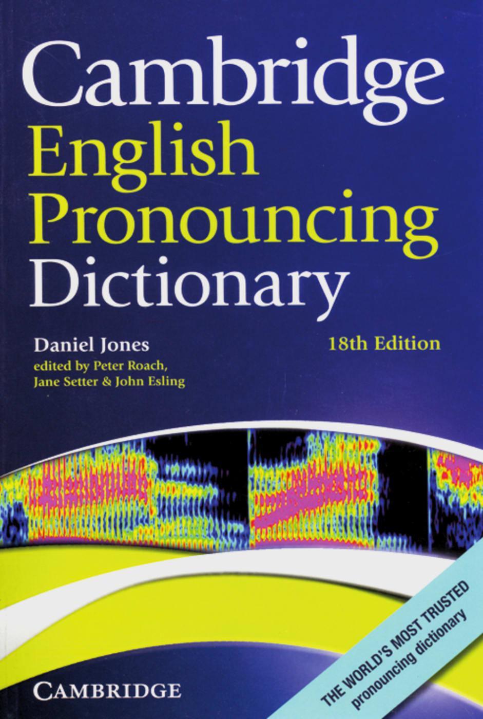 Cover: 9783125346871 | Cambridge English Pronouncing Dictionary | Eighteenth edition | Jones