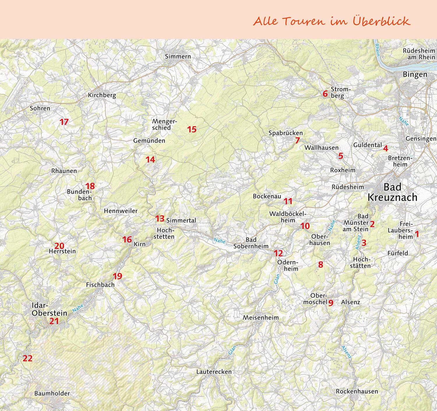 Bild: 9783955059880 | Burgenwandern an Nahe, Glan und Alsenz, im Pfälzer Bergland und im...