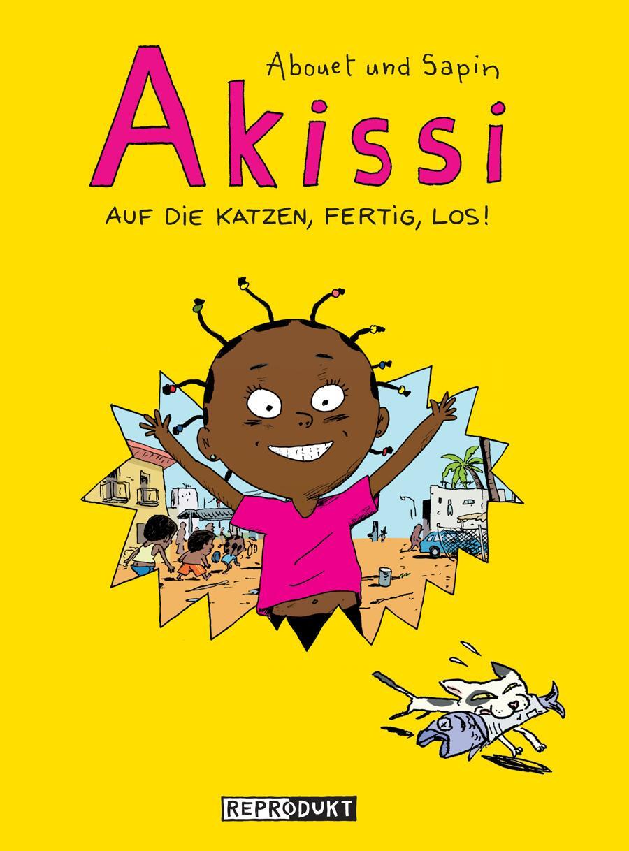 Cover: 9783956401589 | Akissi | Auf die Katzen, fertig, los! | Marguerite Abouet | Buch