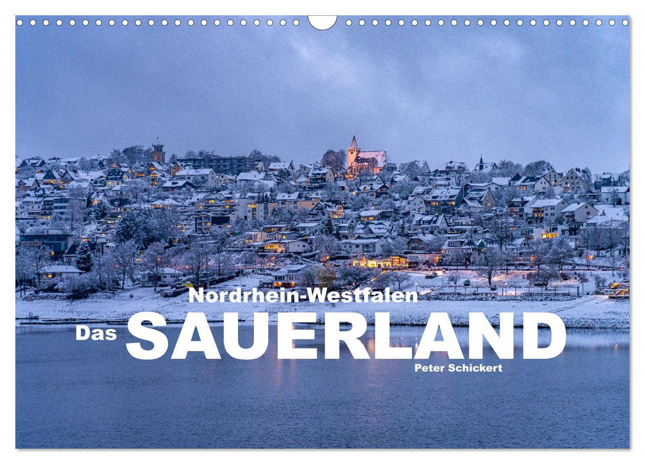 Cover: 9783675670426 | Nordrhein-Westfalen - Das Sauerland (Wandkalender 2024 DIN A3...