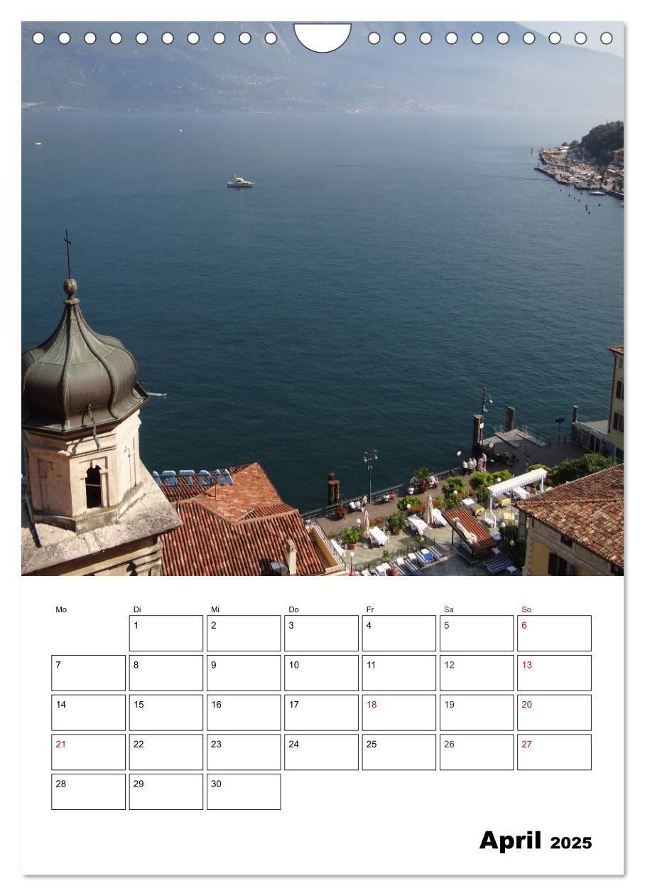 Bild: 9783457016794 | Am Gardasee (Wandkalender 2025 DIN A4 hoch), CALVENDO Monatskalender