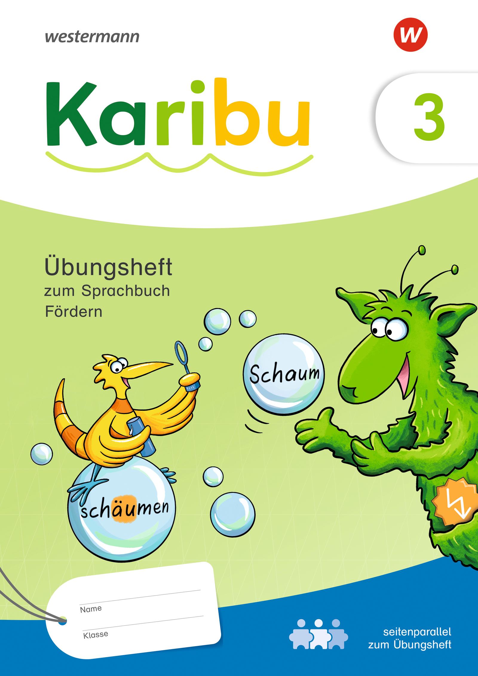 Cover: 9783141294156 | Karibu. Übungsheft Fördern 3 zum Sprachbuch 3 | Ausgabe 2024 | 72 S.