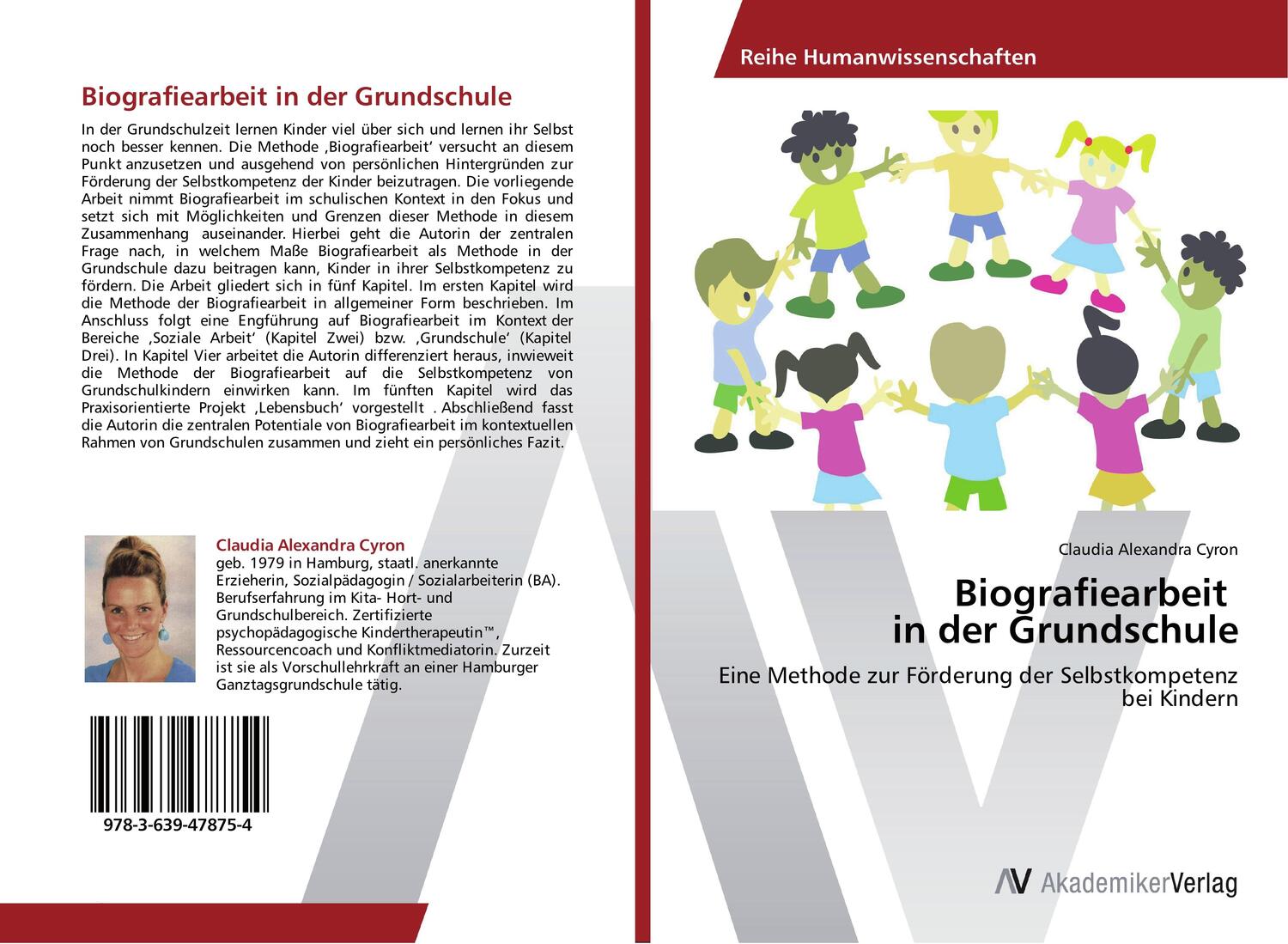 Cover: 9783639478754 | Biografiearbeit in der Grundschule | Claudia Alexandra Cyron | Buch