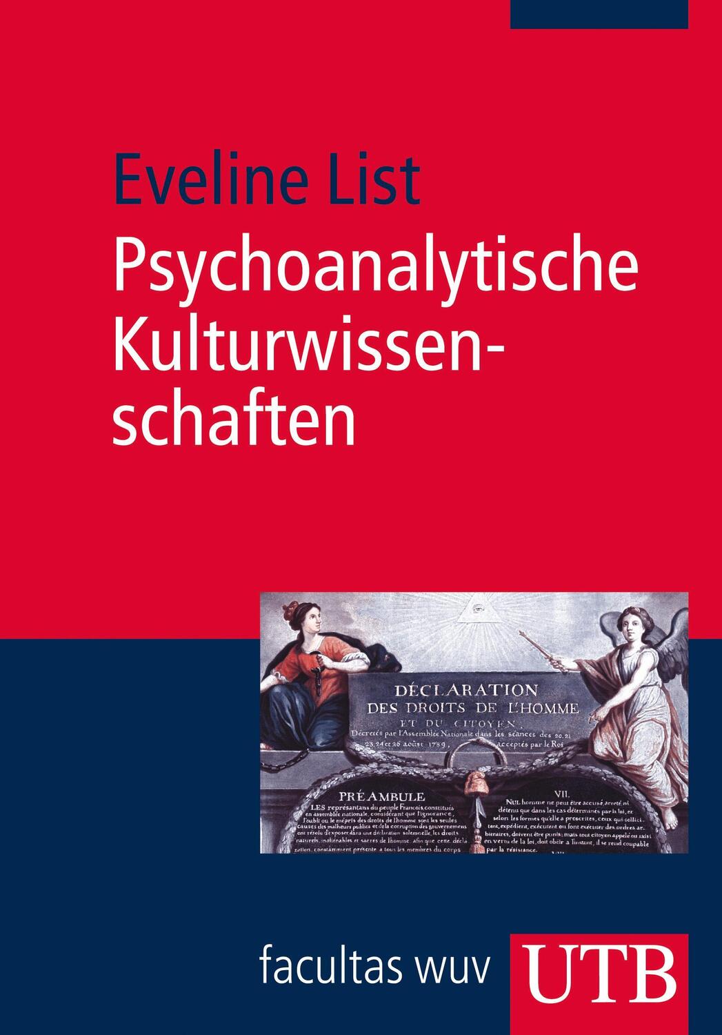 Cover: 9783825240073 | Psychoanalytische Kulturwissenschaften | Eveline List | Taschenbuch
