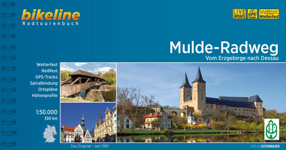 Cover: 9783711100085 | Mulde-Radweg 1 : 50.000 | Esterbauer Verlag | Taschenbuch | Deutsch