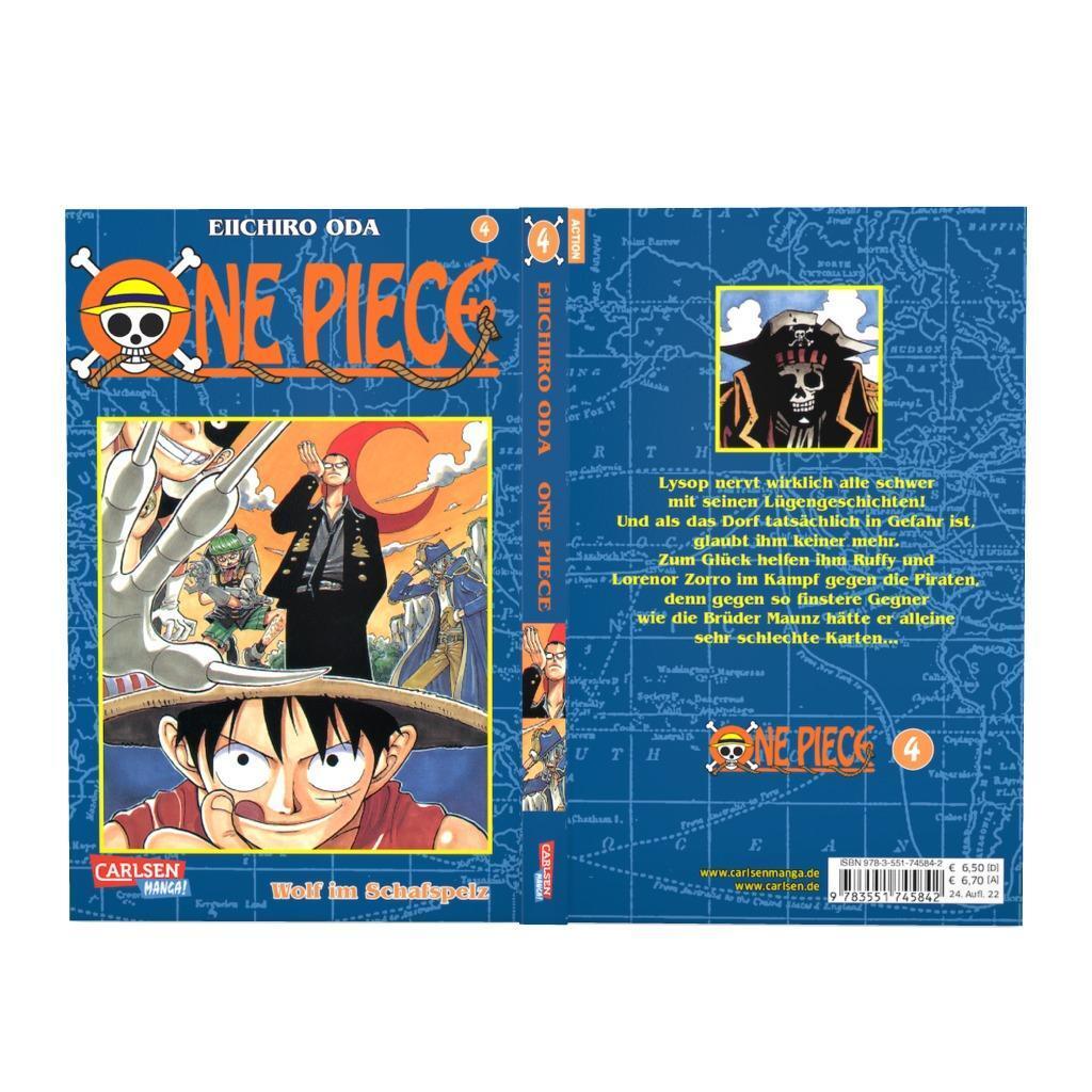 Bild: 9783551745842 | One Piece 04. Wolf im Schafspelz | Eiichiro Oda | Taschenbuch | 189 S.