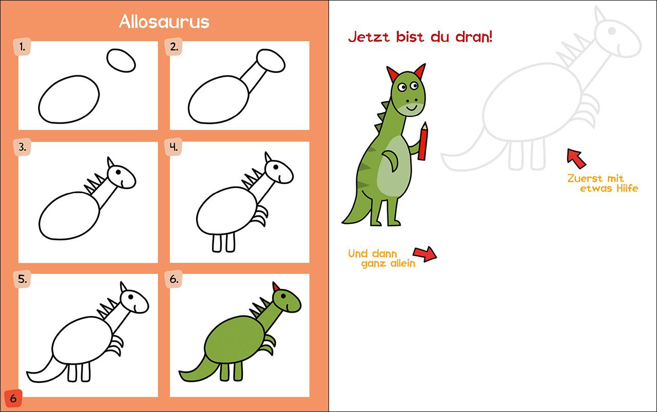 Bild: 9783743210356 | Meine erste Malschule - Dinos | Nastja Holtfreter | Taschenbuch | 2023