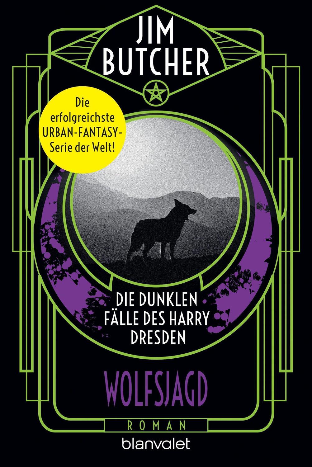 Cover: 9783734163364 | Die dunklen Fälle des Harry Dresden - Wolfsjagd | Roman | Jim Butcher