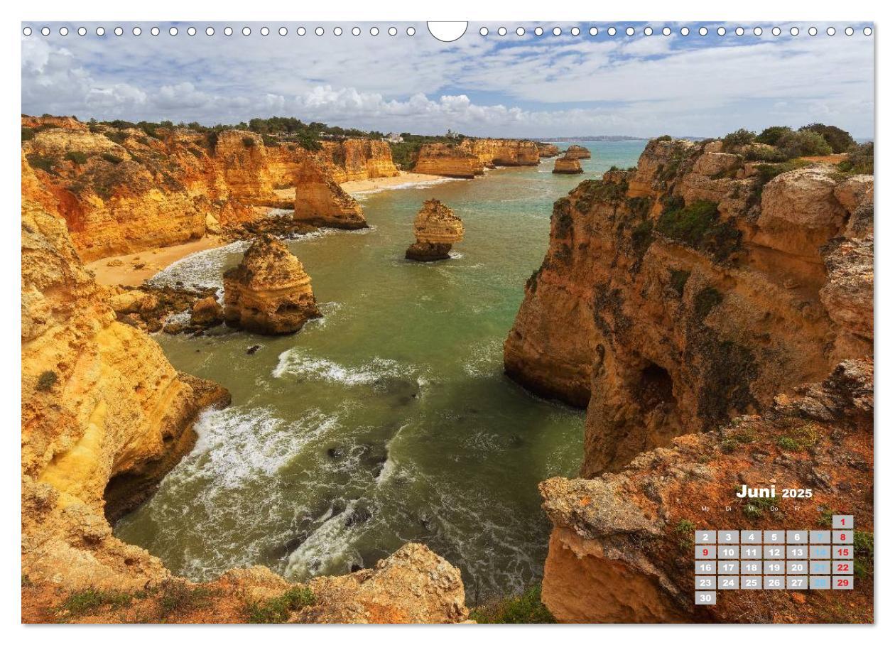 Bild: 9783435464760 | Portugals Traumküste Algarve (Wandkalender 2025 DIN A3 quer),...