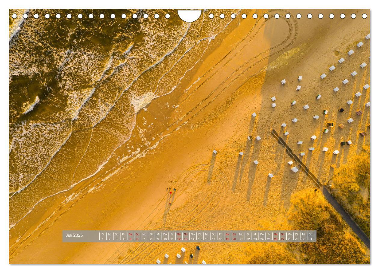 Bild: 9783383918254 | Die Ostsee von oben, Mecklenburg-Vorpommern (Wandkalender 2025 DIN...