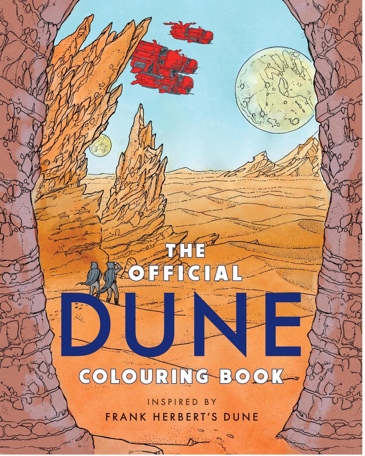 Cover: 9781399620093 | The Official Dune Colouring Book | Frank Herbert | Taschenbuch | 2023