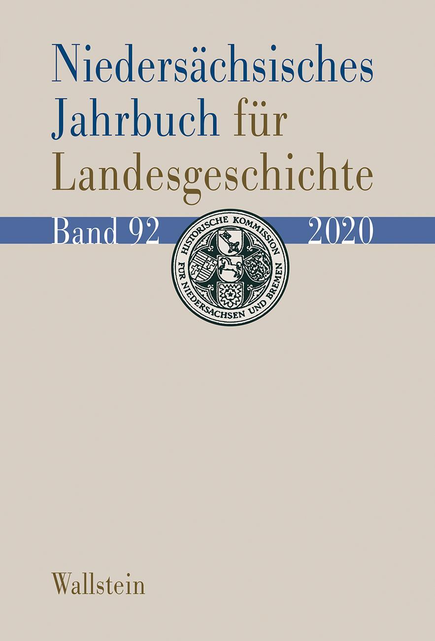 Cover: 9783835337480 | Niedersächsisches Jahrbuch für Landesgeschichte 92/2020 | Kommission