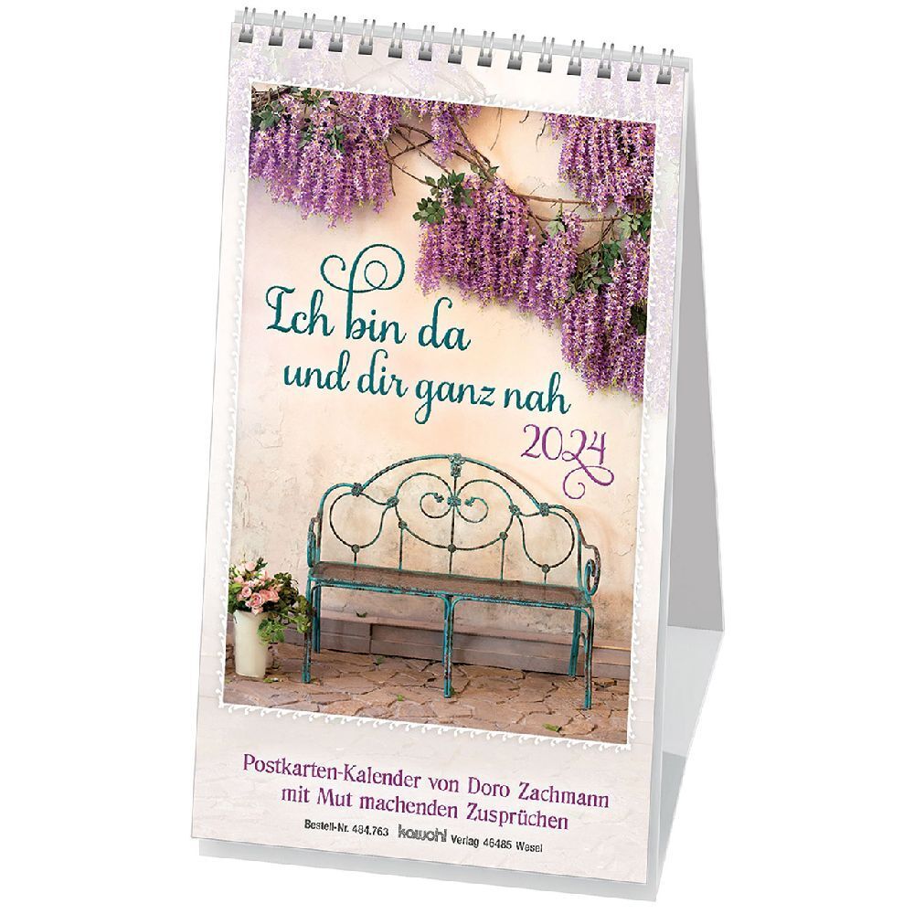 Cover: 9783754876343 | Ich bin da und dir ganz nah 2024 | Doro Zachmann | Kalender | 13 S.