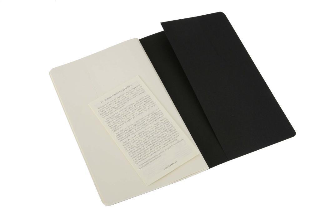 Bild: 9788883704970 | Moleskine Plain Cahier L - Black Cover (3 Set) | Taschenbuch | 2007