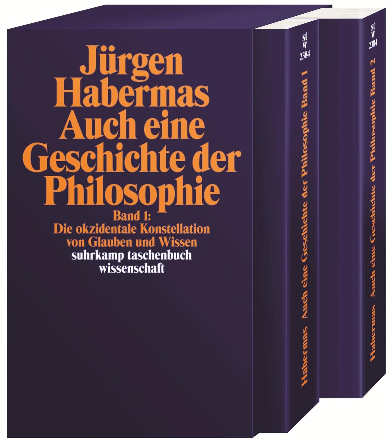 Cover: 9783518299845 | Auch eine Geschichte der Philosophie | Jürgen Habermas | Taschenbuch