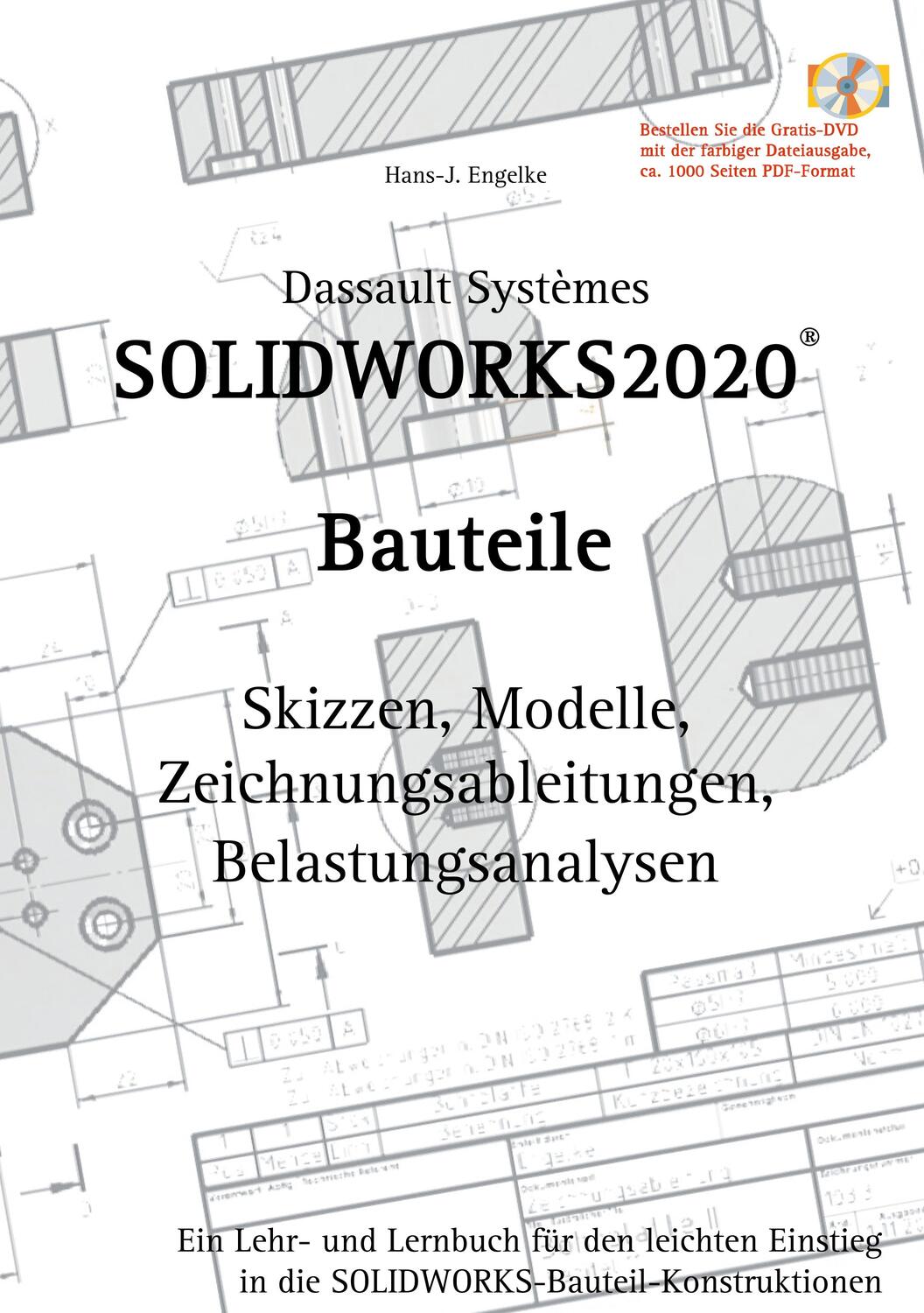 Cover: 9783750416901 | Solidworks 2020 Bauteile | Hans-J. Engelke | Taschenbuch