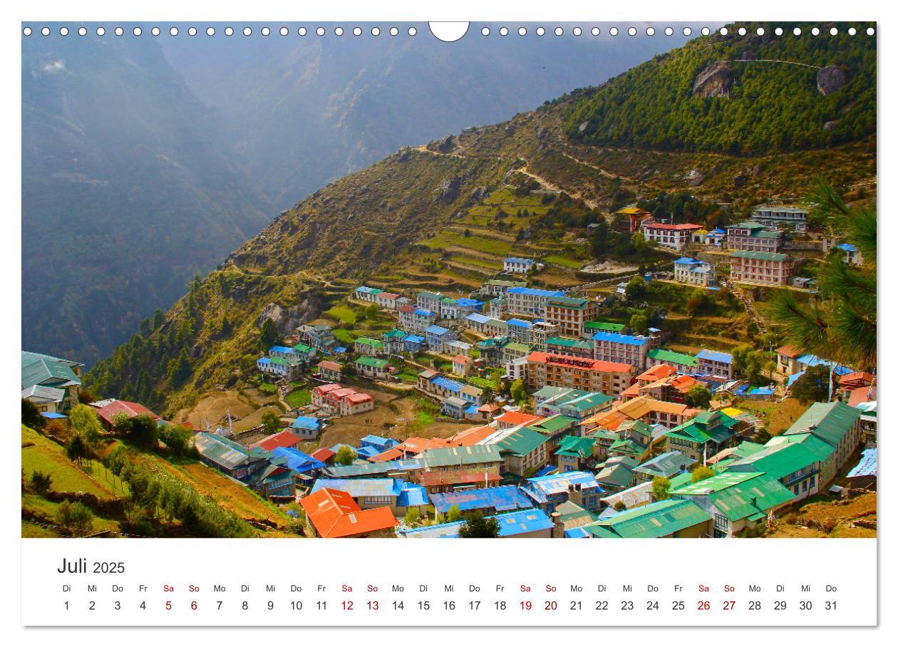 Bild: 9783435008360 | Nepal - Mitten im Himalaya (Wandkalender 2025 DIN A3 quer),...