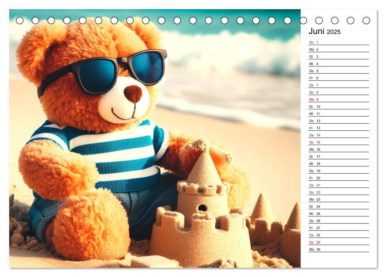 Bild: 9783383772337 | Teddys - Die Jahresreise der KI-Teddybären (Tischkalender 2025 DIN...