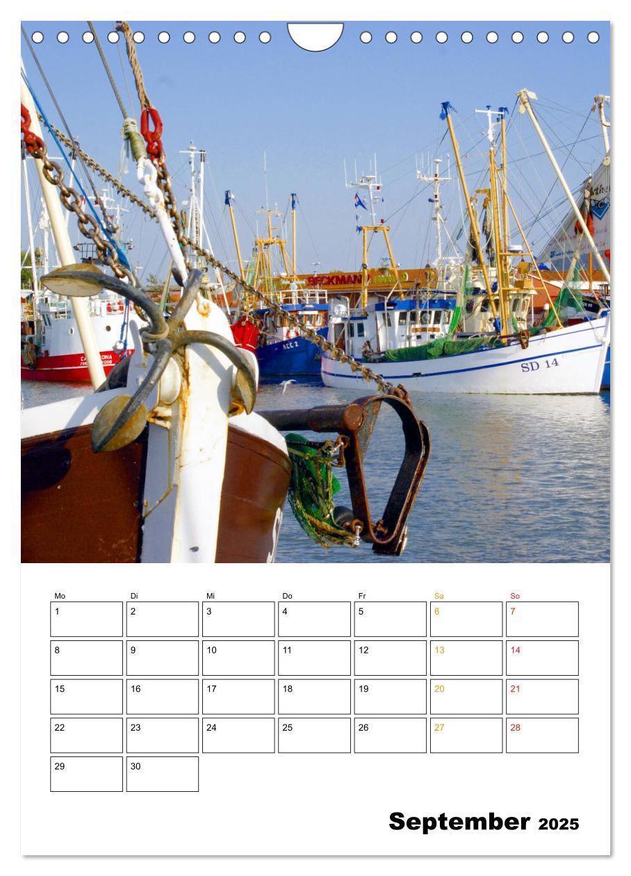 Bild: 9783435976621 | Vielseitiges Büsum (Wandkalender 2025 DIN A4 hoch), CALVENDO...