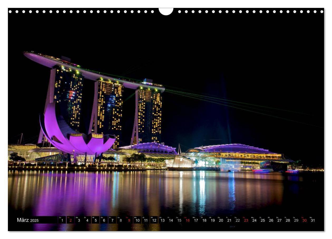 Bild: 9783435522170 | Singapur - Einzigartige Skylines (Wandkalender 2025 DIN A3 quer),...