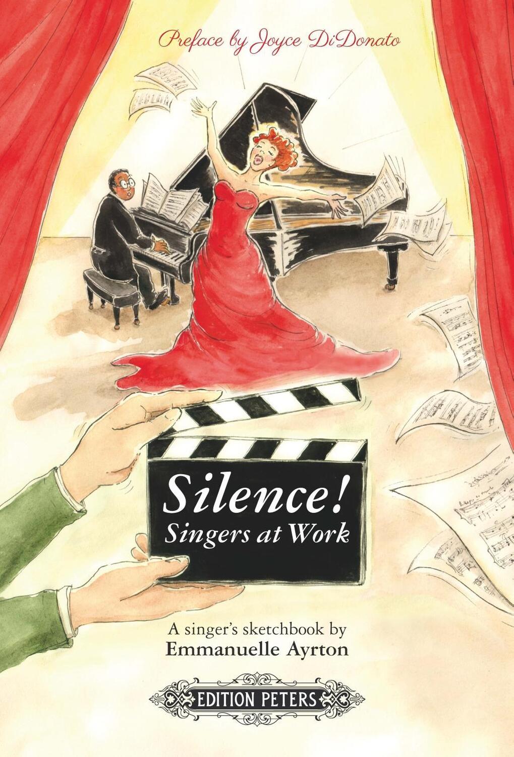 Cover: 9781843670513 | Silence! Singers at Work | A singer's sketchbook | Emmanuelle Ayrton