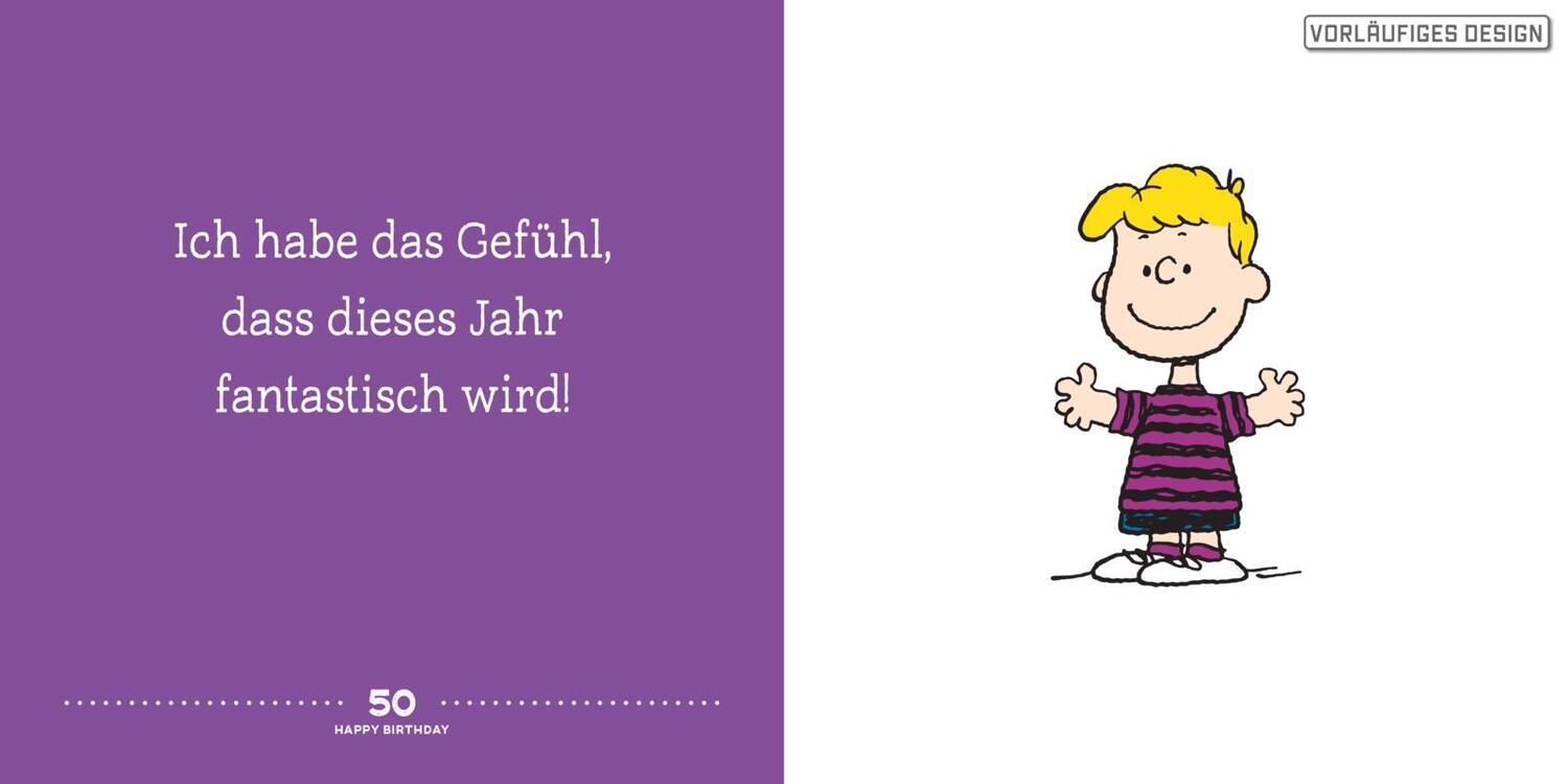 Bild: 9783830364337 | Peanuts Geschenkbuch: Happy Birthday zum 50. Geburtstag | Schulz
